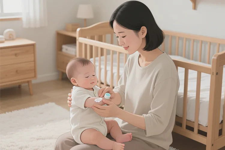 宝宝手臂出现湿疹能不能治愈(图1)