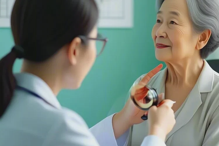 高龄老人脖子上出现湿疹能治愈吗(图1)