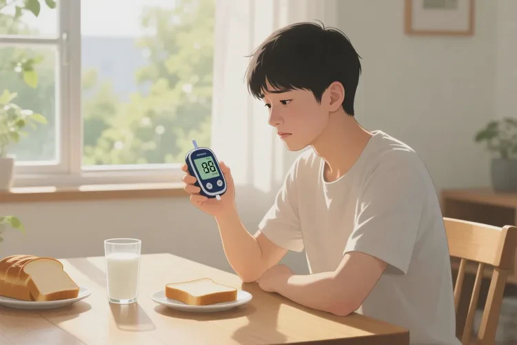 28岁早餐血糖11.5是怎么回事(图1)