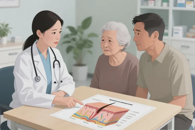 老年人屁股容易起湿疹可以治愈吗(图2)