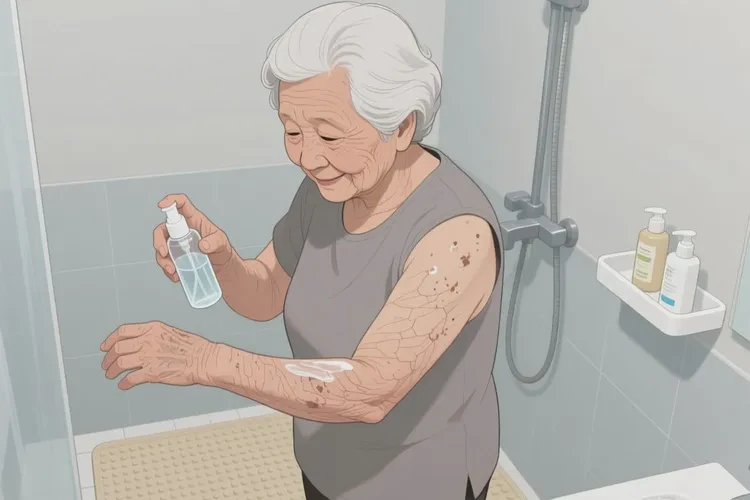 老年人四肢偶尔起湿疹可以治愈吗(图1)