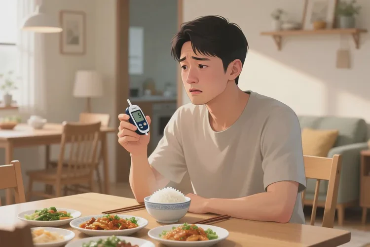 28岁晚餐血糖10.6是怎么回事(图1)