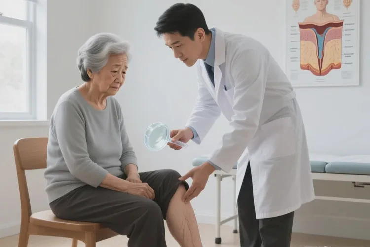 老年人大腿上出现湿疹可以治愈吗(图1)