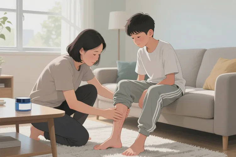 青少年小腿上长湿疹能治愈吗(图1)