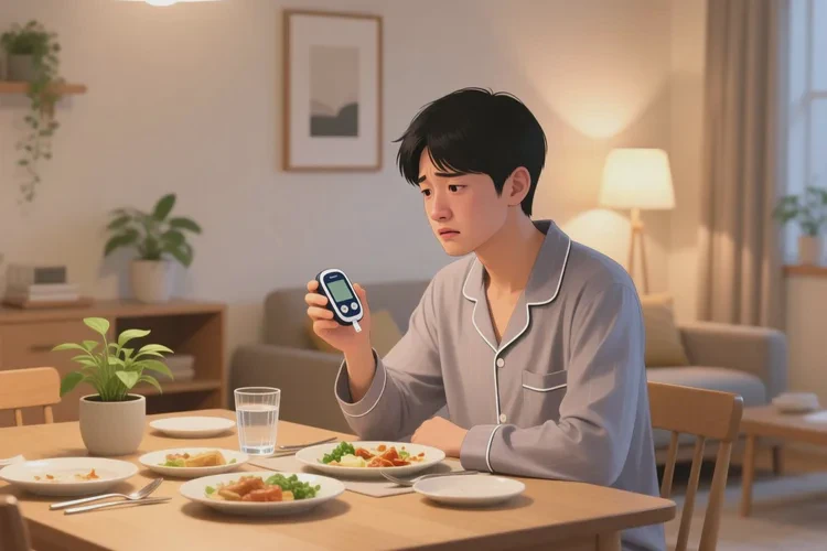 28岁晚餐血糖15.4是怎么回事(图1)