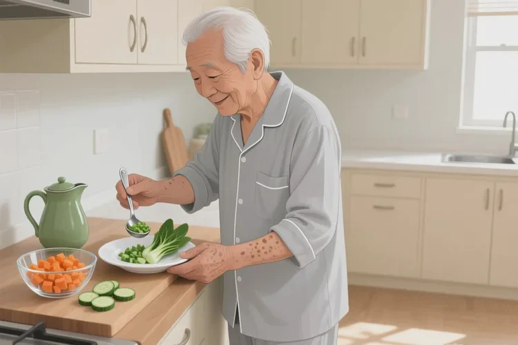 老年人脖子上容易起湿疹可以治愈吗(图4)