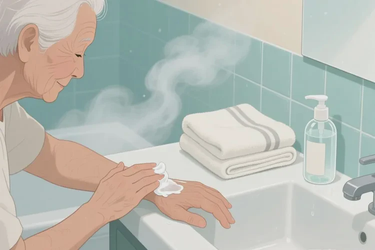 老人脖子起湿疹可以治愈吗(图2)