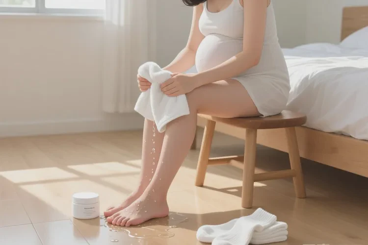 孕妇脚上经常起湿疹可以治愈吗(图1)