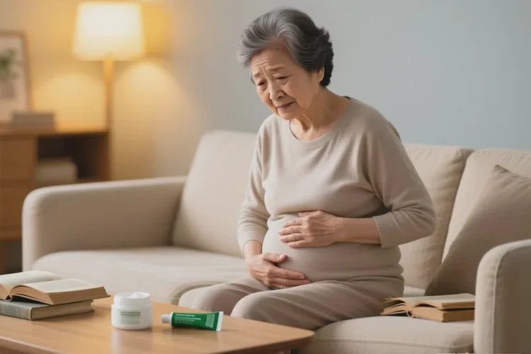 老年人肚子上有湿疹可以治愈吗(图1)