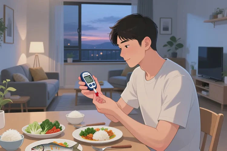 29岁晚餐血糖8.7是怎么回事(图1)