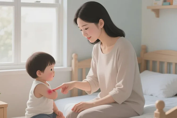 儿童身上容易起湿疹可以治愈吗(图1)