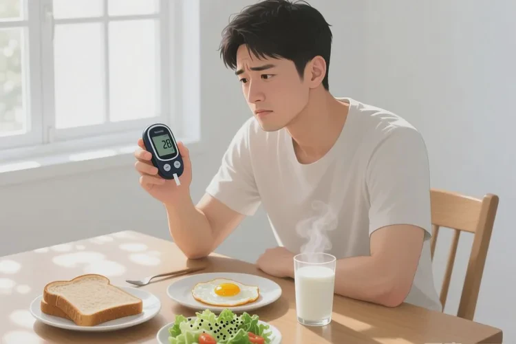 28岁早餐血糖6.6是怎么回事(图1)