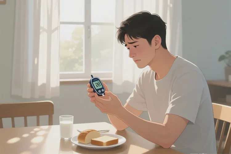 28岁早餐血糖11.9是怎么回事(图1)