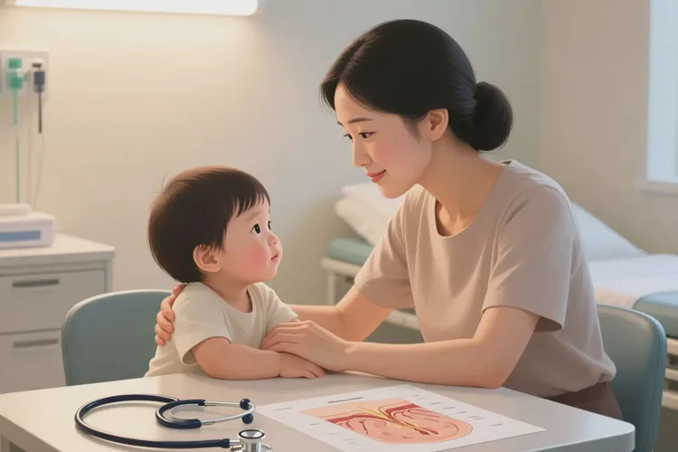 少儿手臂上容易长湿疹可以治愈吗(图1)