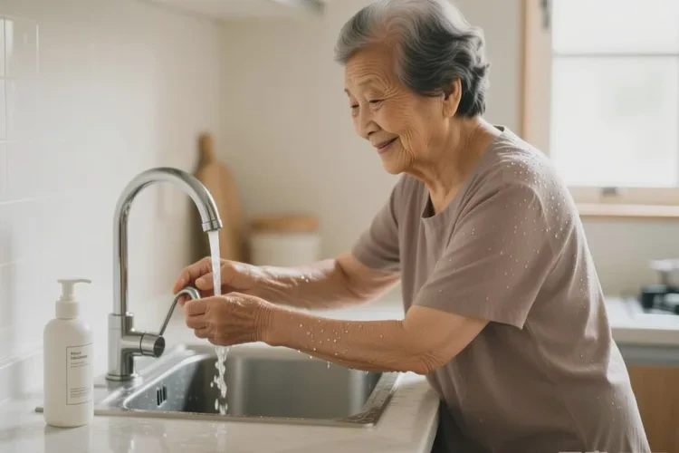 老人手臂上经常起湿疹可以治愈吗(图4)