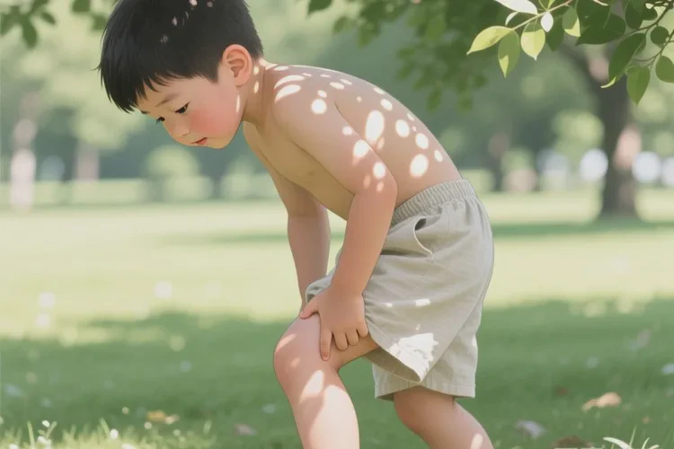 少儿大腿容易长湿疹可以治愈吗(图2)