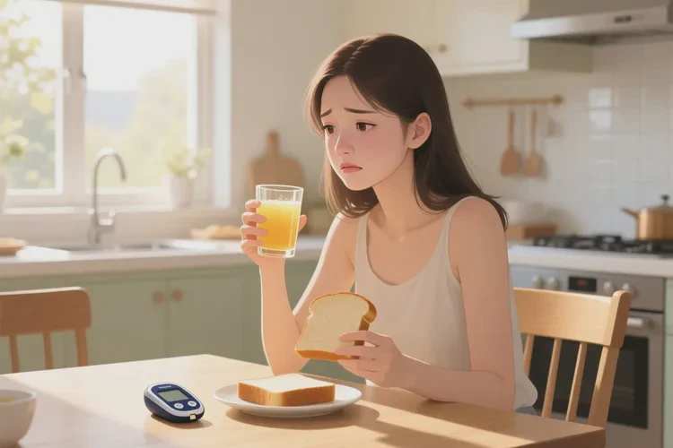 28岁早餐血糖3点4是怎么回事(图1)