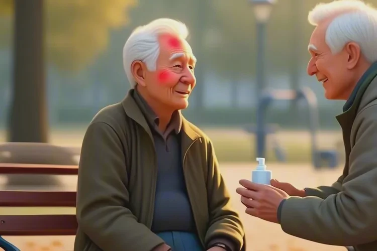 老年人脖子上偶尔长湿疹能治愈吗(图4)