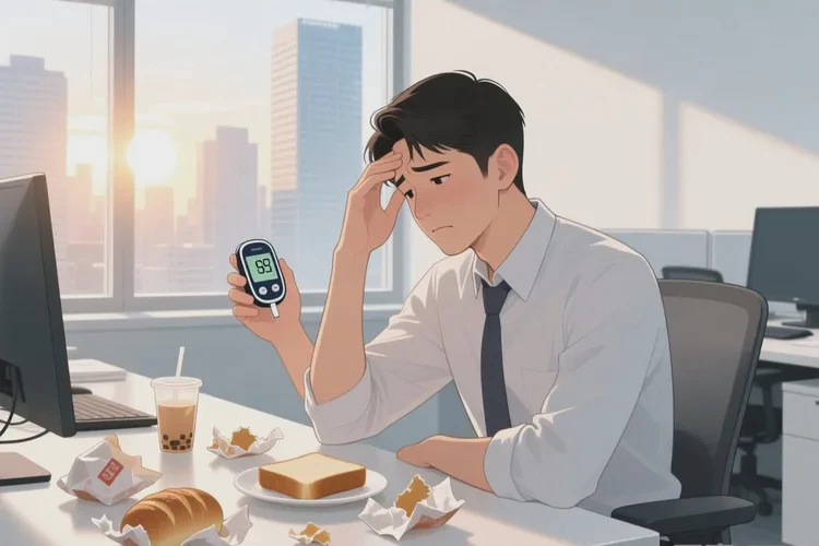 28岁早餐血糖13点7是怎么回事(图1)