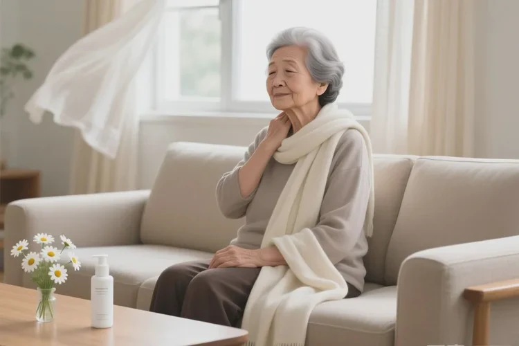 老年人脖子容易起湿疹可以治愈吗(图1)