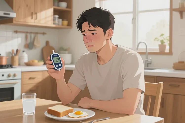 28岁早餐血糖11点8是怎么回事(图1)