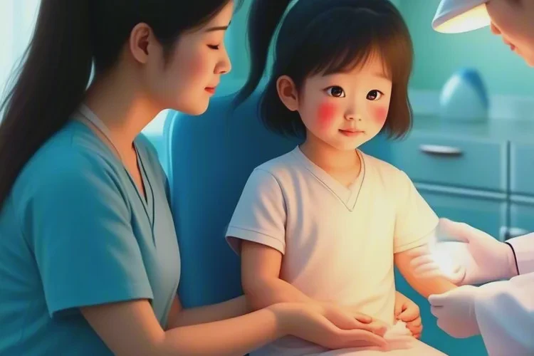 小学生小腿上出现湿疹能治愈吗(图1)