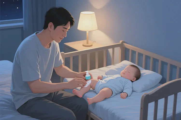 幼儿大腿上容易长湿疹能治愈吗(图1)