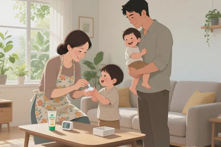 少儿脖子上容易长湿疹可以治愈吗(图4)