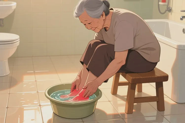 老人脚上容易起湿疹可以治愈吗(图1)