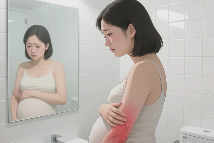 孕妇手臂出现湿疹可以治愈吗(图2)