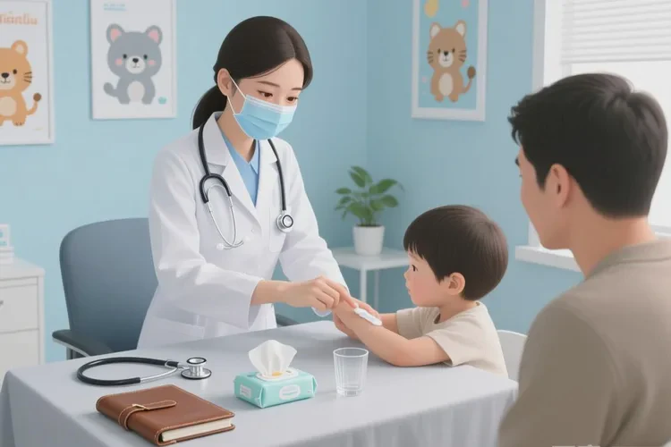 少儿肚子上长湿疹可以治愈吗(图2)