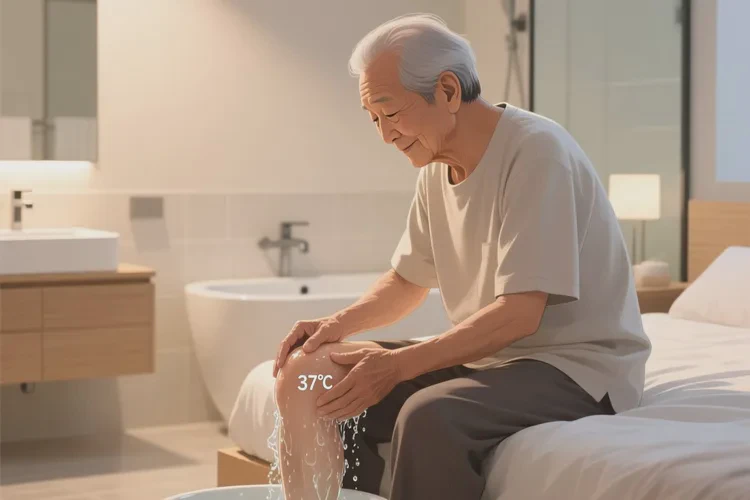 老人屁股起湿疹可以治愈吗(图1)