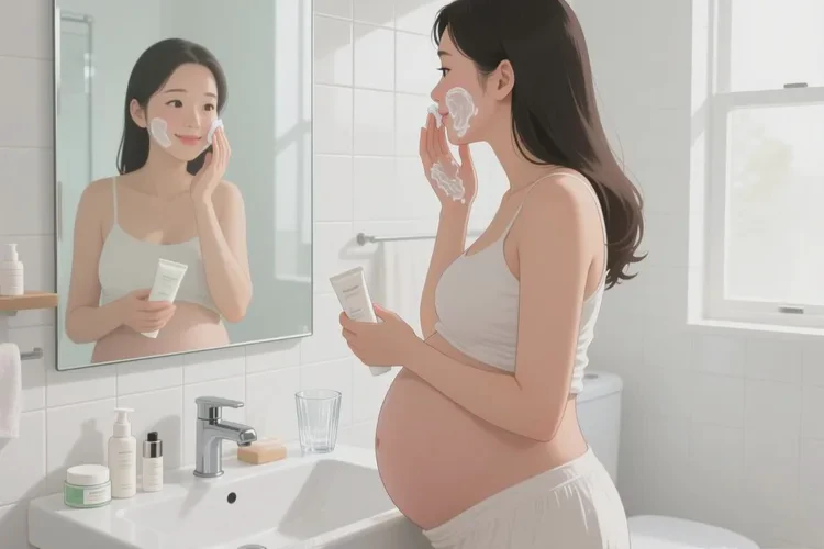 孕妇面部偶尔长湿疹可以治愈吗(图1)