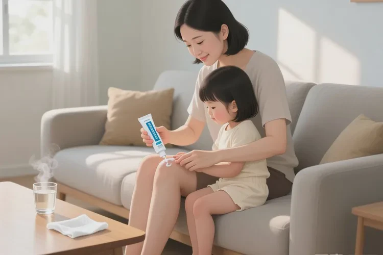 少儿小腿上有湿疹可以治愈吗(图2)