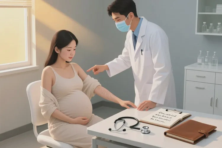 孕妇四肢有湿疹可以治愈吗(图1)