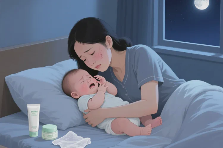 新生儿面部经常长湿疹能治愈吗(图3)