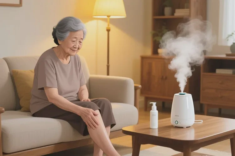 老人小腿上起湿疹可以治愈吗(图1)