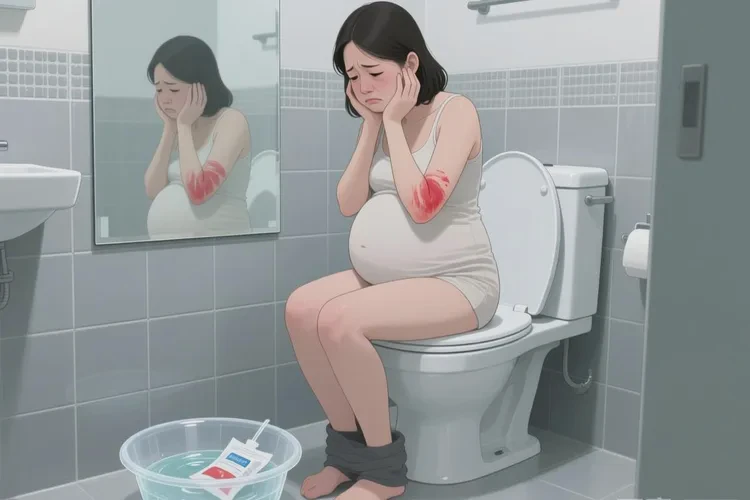 孕妇肛周经常长湿疹可以治愈吗(图1)