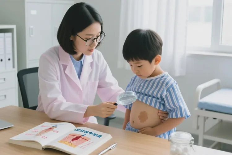 儿童肚子上出湿疹可以治愈吗(图2)