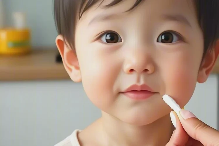 幼儿脖子长湿疹能治愈吗(图2)