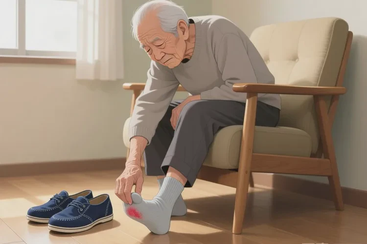 老年人脚上长湿疹可以治愈吗(图1)