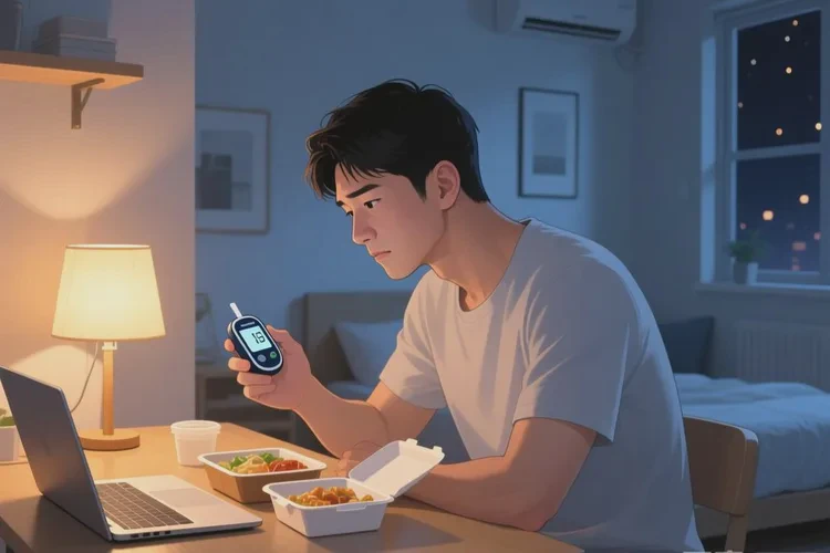28岁晚餐血糖21.3是怎么回事(图1)
