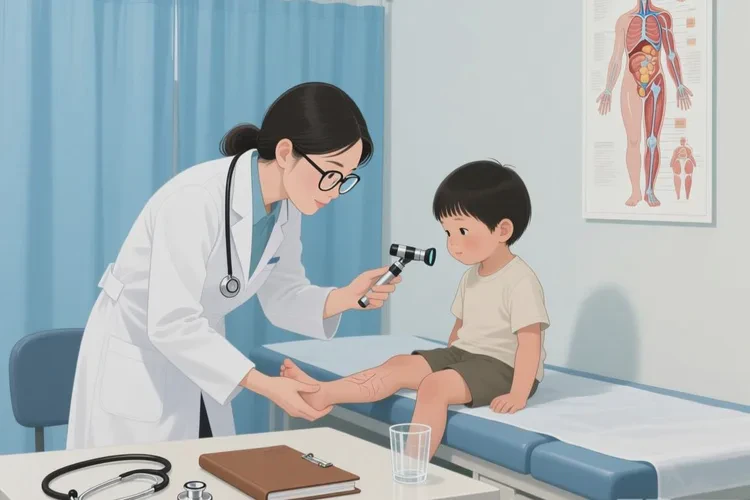 儿童小腿上容易起湿疹可以治愈吗(图2)