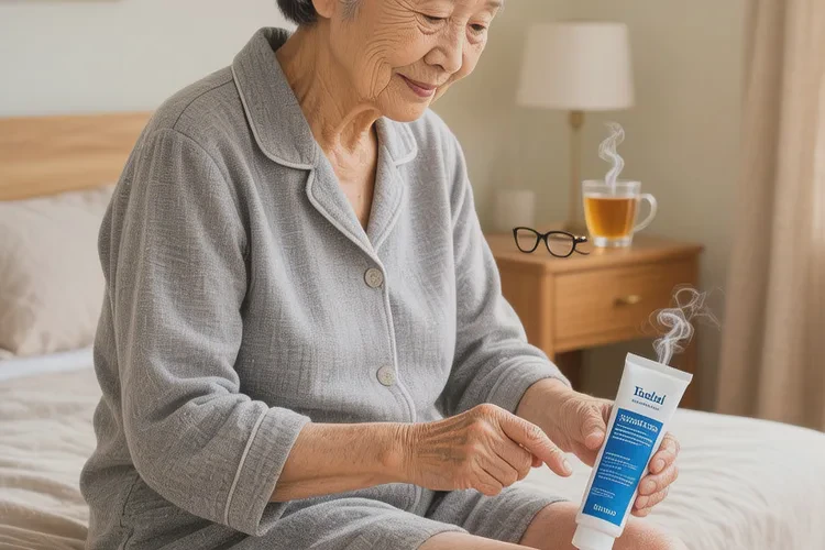 高龄老人大腿上有湿疹能治愈吗(图1)