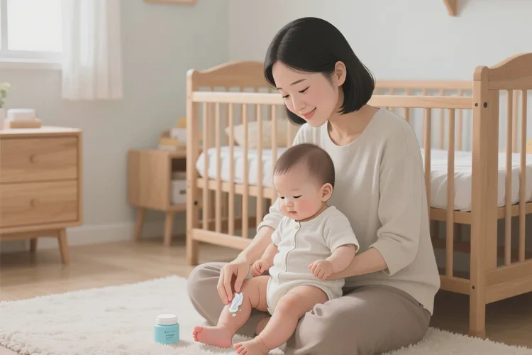 宝宝小腿偶尔起湿疹能不能治愈(图1)