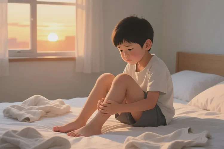 少儿大腿偶尔长湿疹可以治愈吗(图1)