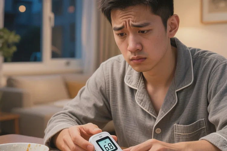 29岁晚餐血糖12.7是怎么回事(图1)