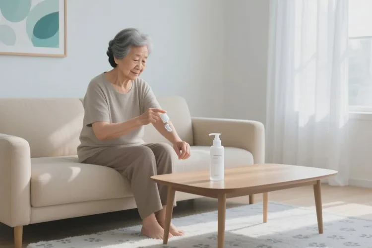 老年人手臂上出现湿疹可以治愈吗(图1)