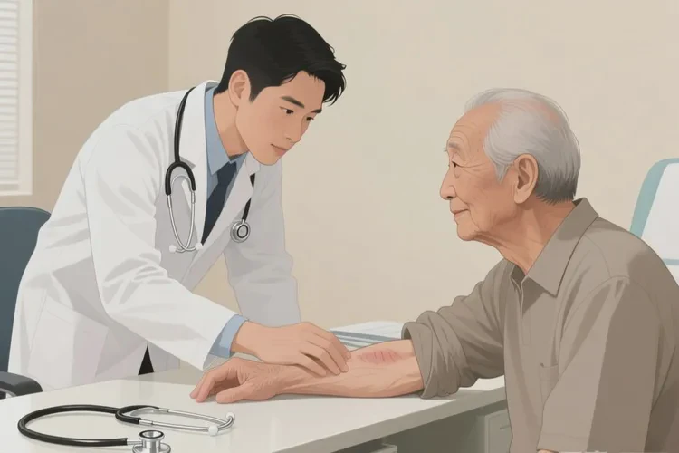 老人四肢经常长湿疹可以治愈吗(图2)