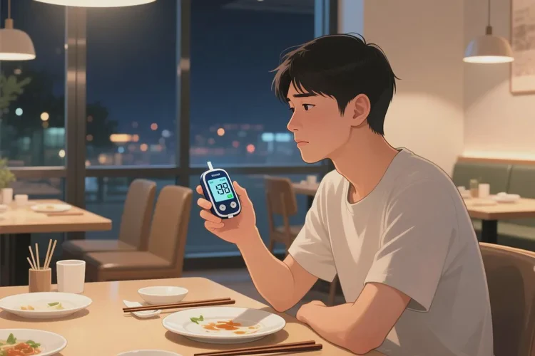 28岁晚餐血糖20.9是怎么回事(图1)